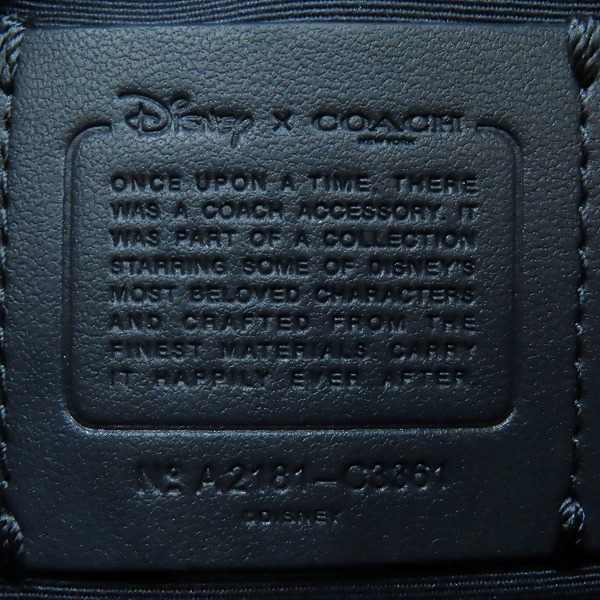 実際に弊社で買取させて頂いたCOACH×Disney/コーチ×ディズニー シンデレラ コラボ リストレット ポーチ/小物入れ C3361の画像 3枚目