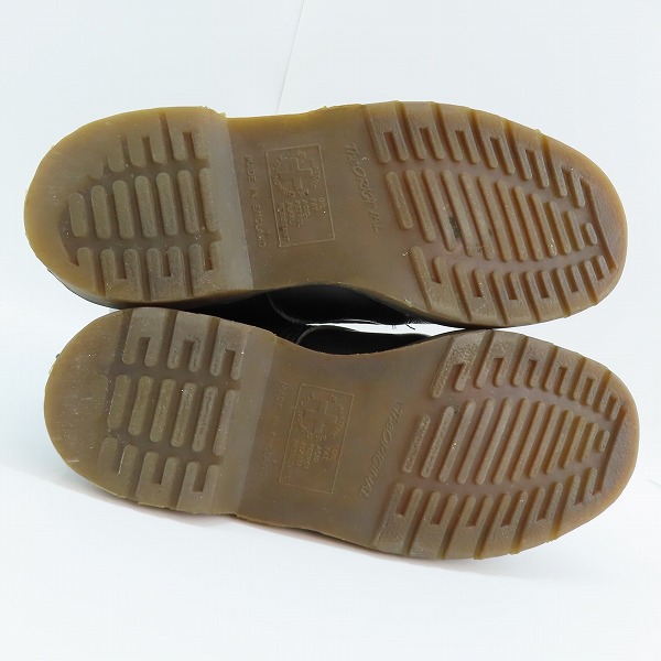 実際に弊社で買取させて頂いたDr.Martens/ドクターマーチン ENGLAND製 10ホール レースアップブーツの画像 2枚目