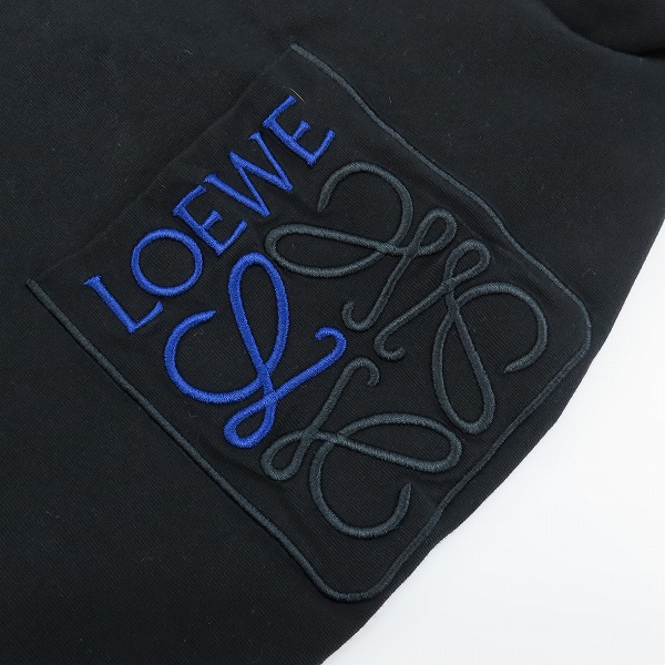 実際に弊社で買取させて頂いたLOEWE /ロエベ アナグラムロゴ刺繍 クルーネックＴシャツ Lの画像 6枚目