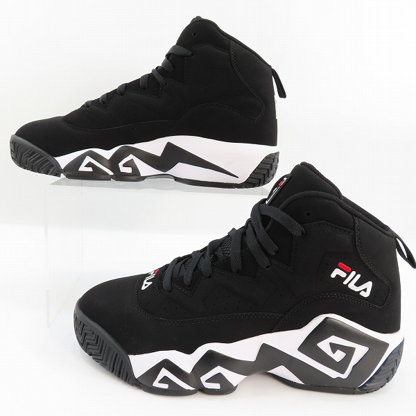 実際に弊社で買取させて頂いた【未使用】FILA/フィラ MASHBURN ハイカットスニーカー FHE102 001/29の画像 3枚目