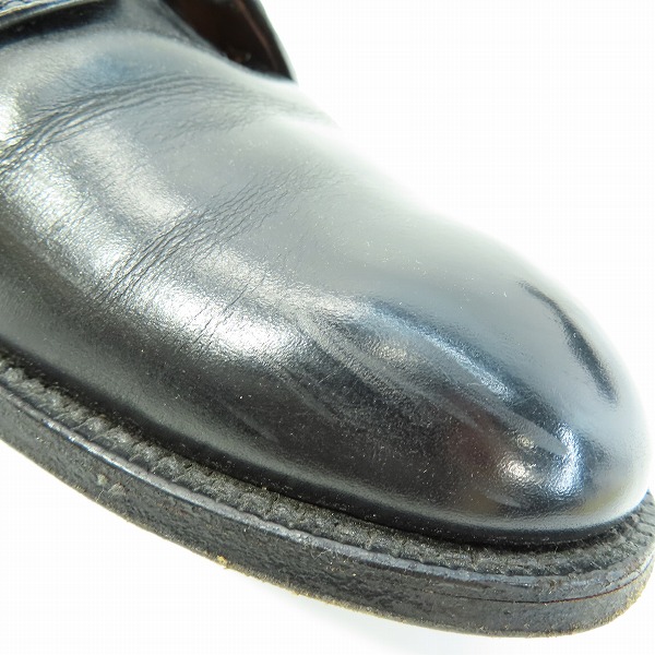 実際に弊社で買取させて頂いたALDEN/オールデン カーフレザー プレーントゥシューズ 53507/10の画像 8枚目