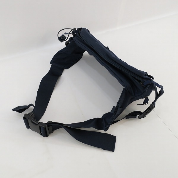実際に弊社で買取させて頂いたHEAD PORTER/ヘッドポーター WAIST BAG ウエストバッグ 鞄 ネイビーの画像 8枚目