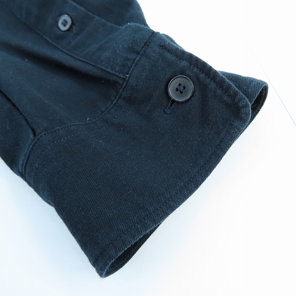 実際に弊社で買取させて頂いたAURALEE/オーラリー HARD TWIST COTTON SILK VIYELLA SHIRT コットン/シルク 長袖シャツ A24SS02KV/5の画像 7枚目