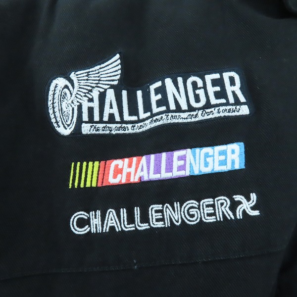 実際に弊社で買取させて頂いたCHALLENGER/チャレンジャー NATIONAL  RACING JACKET/レーシングジャケット CLG-JK 022-014/XLの画像 7枚目