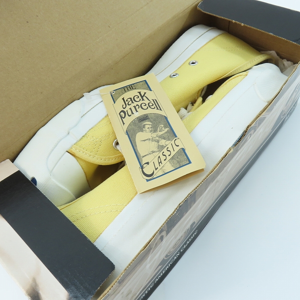 実際に弊社で買取させて頂いたCONVERSE/コンバース JACK PURCELL VELVET OX/ジャックパーセル ベルベット USA製 14373/9の画像 8枚目