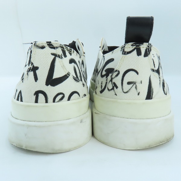 実際に弊社で買取させて頂いたD&G/ディーアンドジー DOLCE&GABBANA/ドルチェ&ガッバーナ Portofino Light ローカットスニーカー AO779/10の画像 1枚目