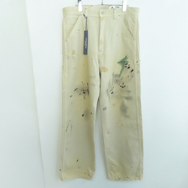 実際に弊社で買取させて頂いた【未使用】 CHALLENGER/チャレンジャーWASHED PAINTER PANTS/ウォッシュドペインターパンツ CLG-PT 024-004/XL