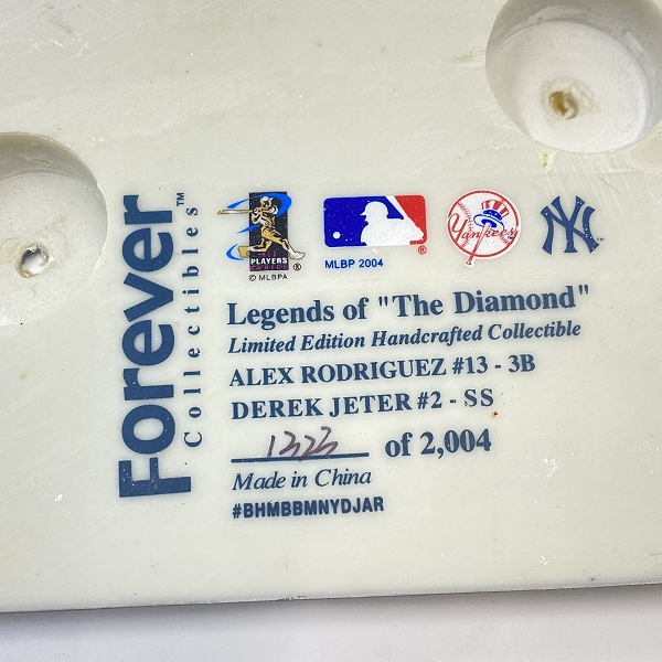 実際に弊社で買取させて頂いたForever Legends of the Diamond BOBBLEMATES ニューヨークヤンキース ALEX RODRIGUEZ/DEREK JETER フィギュアの画像 5枚目