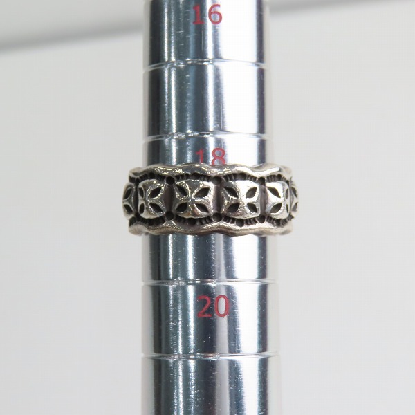 実際に弊社で買取させて頂いたBWL/Bill Wall Leather/ビルウォールレザー ミニクロスリング/19号の画像 8枚目