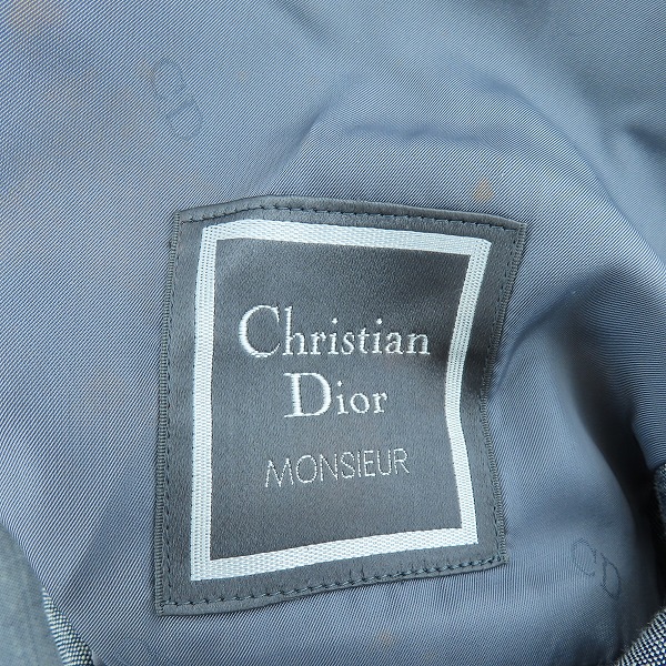 実際に弊社で買取させて頂いたChristian Dior/クリスチャンディオール テーラードジャケット/グレー/OBD2118/A-6の画像 2枚目