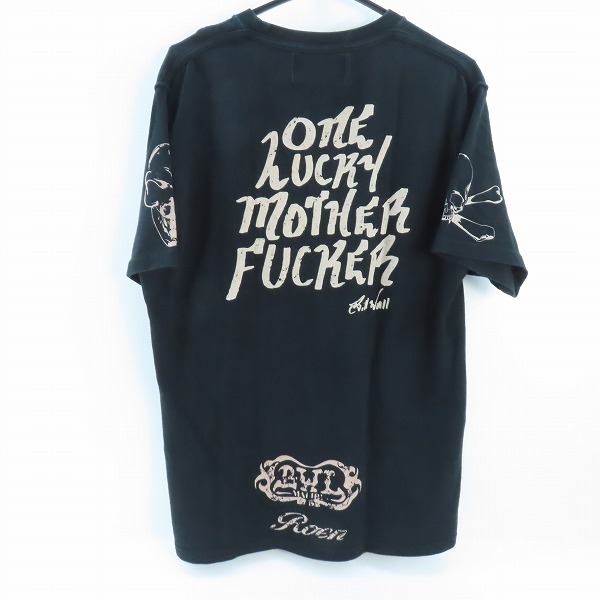 実際に弊社で買取させて頂いたRoen×BILL WALL LEATHER/ビルウォールレザー×ロエン シルバーチャーム付き プリント Tシャツ 78147803 /50の画像 1枚目