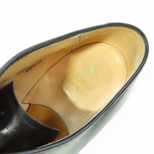 実際に弊社で買取させて頂いたALDEN/オールデン Vチップ カーフレザー シューズ 54411/10の画像 4枚目