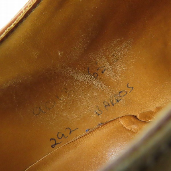 実際に弊社で買取させて頂いたJOHN LOBB/ジョンロブ BARROS/バロス レザーシューズ 9013の画像 5枚目