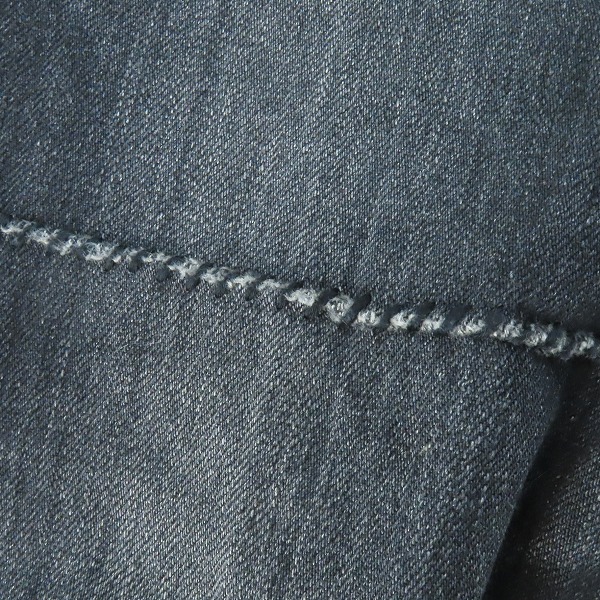 実際に弊社で買取させて頂いたNEIGHBORHOOD/ネイバーフッド 22AW BI SAVAGE DENIM SKINNY PT.CO サベージ デニム スキニー パンツ 222XBNH-PTM10/Lの画像 7枚目