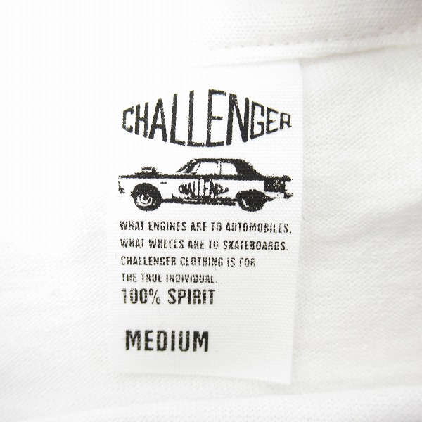 実際に弊社で買取させて頂いた【未使用】CHALLENGER/チャレンジャー LOGO SPIDER TEE 半袖Tシャツ CLG-TS 022-025/Mの画像 2枚目
