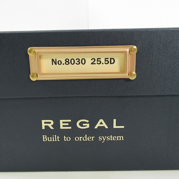 実際に弊社で買取させて頂いたREGAL/リーガル ストレートチップ レザー ビジネスシューズ W21T/25.5の画像 8枚目