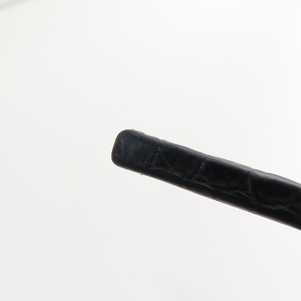 実際に弊社で買取させて頂いたSAINT LAURENT/サンローラン レザー サングラス SL51 027の画像 8枚目