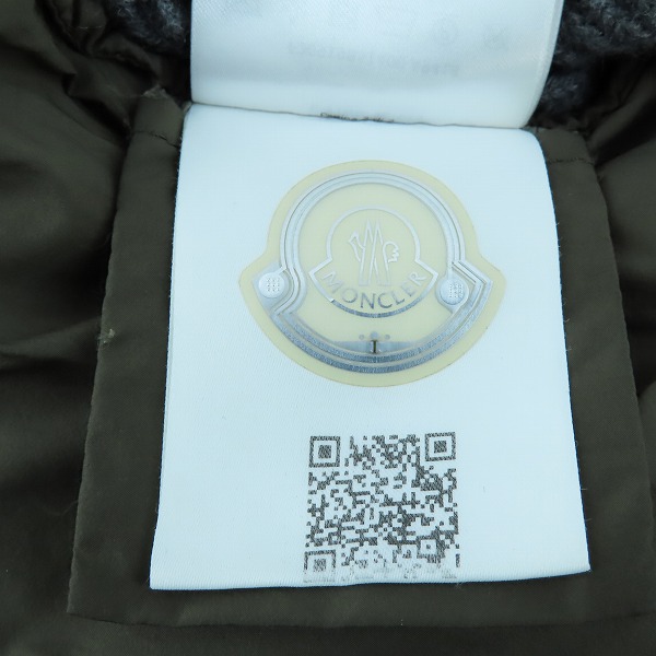 実際に弊社で買取させて頂いた【JPタグ】MONCLER/モンクレール CARDIGAN TRICOT ニット切り替え ダウンジャケット F20919B51400/Lの画像 6枚目