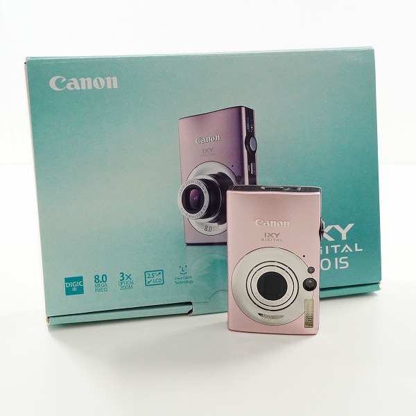 実際に弊社で買取させて頂いたCanon/キャノン PC1271 IXY DIGITAL 20 IS コンパクトデジタルカメラ 動作確認済み