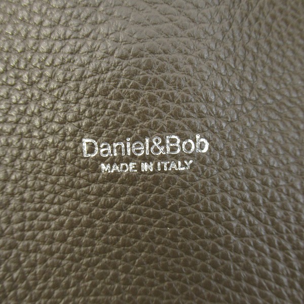 実際に弊社で買取させて頂いたDaniel&Bob/ダニエル＆ボブ レザー ショルダーバッグの画像 4枚目