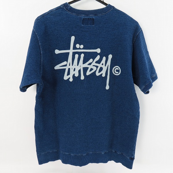 実際に弊社で買取させて頂いたSTUSSY/ステューシー デニム 半袖Tシャツ/Mの画像 1枚目