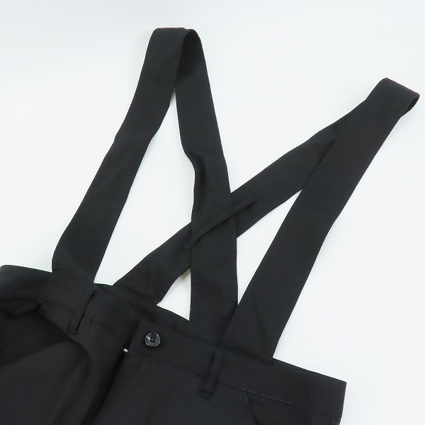 実際に弊社で買取させて頂いたBLACK COMME des GARCONS/ブラックコムデギャルソン サロペット パンツ 1S-P011/AD2016 XL の画像 7枚目