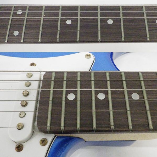 実際に弊社で買取させて頂いた★BUSKER'S/バスカーズ Run For The Future BST-3H ストラトキャスターType コイルタップ搭載 エレキギターの画像 3枚目