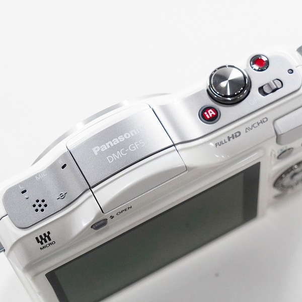実際に弊社で買取させて頂いたPanasonic/パナソニック LUMIX DMC-GF5 ミラーレス一眼カメラ デジタルカメラ ボディ 動作未確認の画像 3枚目