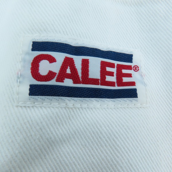 実際に弊社で買取させて頂いたCALEE/キャリー デニムジャケット ホワイト/Mの画像 4枚目