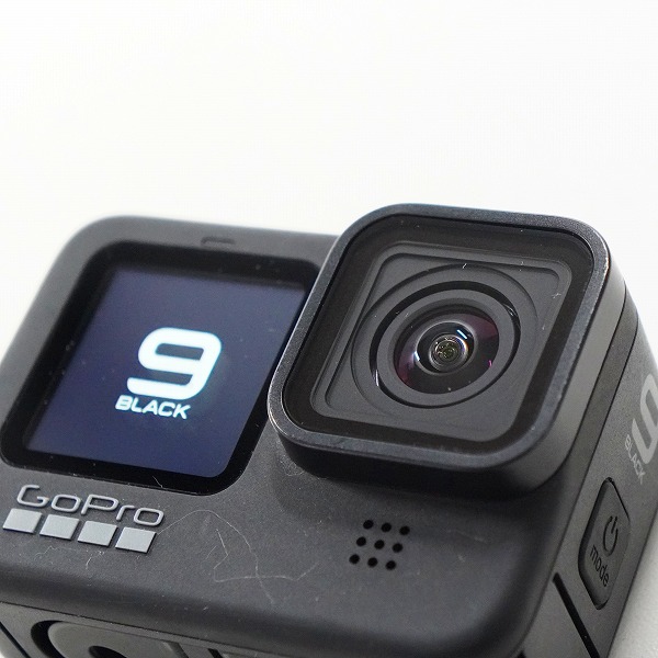 実際に弊社で買取させて頂いたGoPro/ゴープロ HERO 9 Black アクションカメラ デジタルビデオカメラ 簡易動作確認済みの画像 1枚目