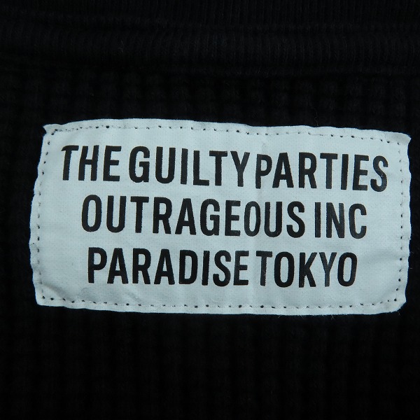 実際に弊社で買取させて頂いたWACKO MARIA/ワコマリア 24SS THERMAL SHIRT/サーマルニットシャツ/XLの画像 2枚目