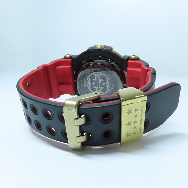 実際に弊社で買取させて頂いたG-SHOCK/Gショック FROGMAN/フロッグマン 35th Anniversary ゴールドトルネード GWF-D1035B-1JRの画像 3枚目