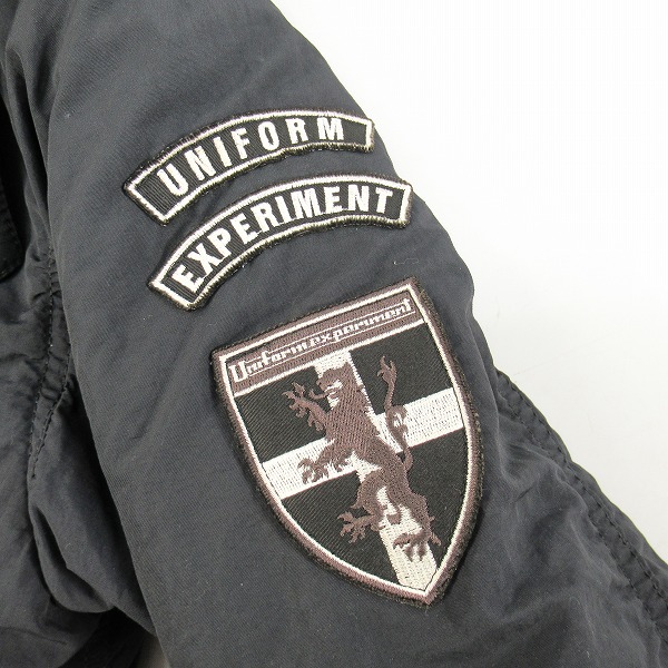実際に弊社で買取させて頂いたUNIFORM EXPERIMENT/ユニフォームエクスペリメント MODS COAT/モッズコート/ナイロンジャケット UE-145053/2の画像 6枚目