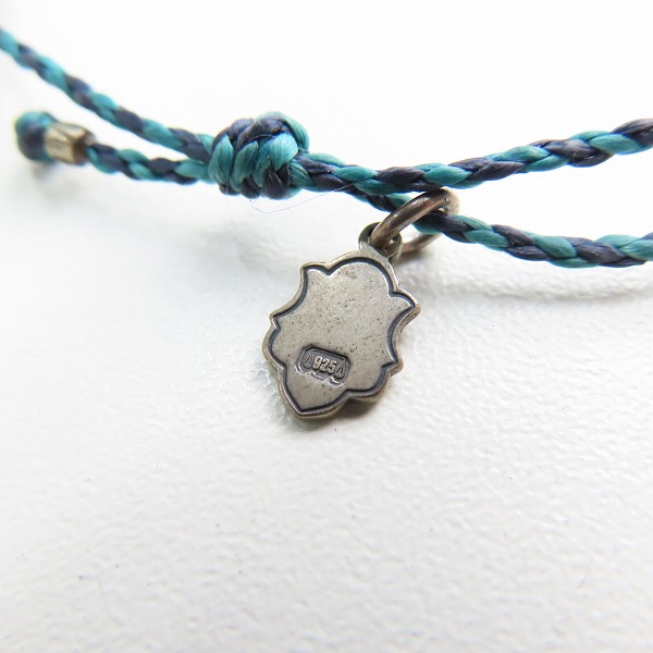 実際に弊社で買取させて頂いたAMP JAPAN/アンプジャパン スター ブレスレット ブルーの画像 4枚目