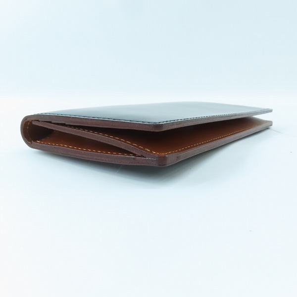 実際に弊社で買取させて頂いた土屋鞄製造所/ツチヤカバン コードバン 2つ折り 長財布/ロングウォレットの画像 2枚目