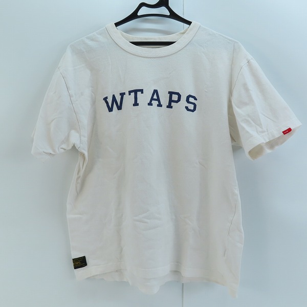 実際に弊社で買取させて頂いたWTAPS ダブルタップス 17SS DESIGN SS/COLLEGE.TEE.COTTON.LOOPWHEEL 171ATDT-CSM04/M