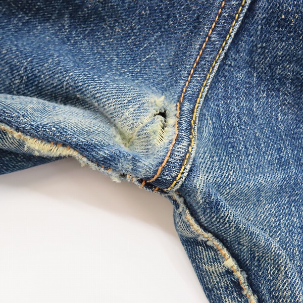 実際に弊社で買取させて頂いたEVISU/エヴィス Lot2001 デニムパンツ/36×35の画像 7枚目