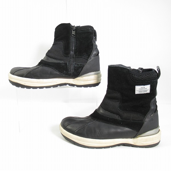 実際に弊社で買取させて頂いた【観賞用】UNDERCOVER×VISVIM/アンダーカバー×ビズビム decoy duck boots レザー スウェード 切替 ブーツ/9の画像 3枚目