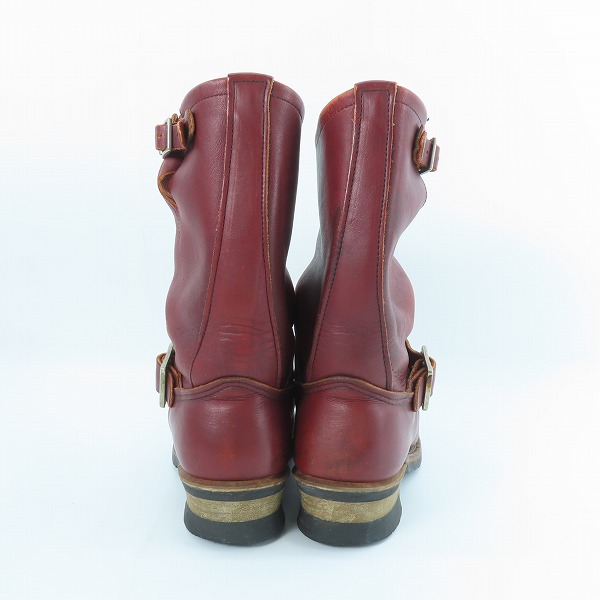 実際に弊社で買取させて頂いたRED WING/レッドウィング 旧羽タグ エンジニアブーツ PT99 8271/8.5Dの画像 1枚目