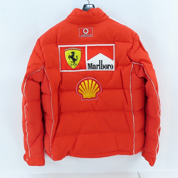 実際に弊社で買取させて頂いたFILA/フィラ Ferrari/フェラーリ Formula1/F1 中綿ジャケット /Mの画像 1枚目