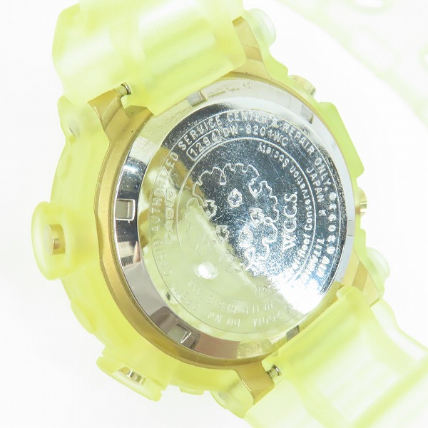実際に弊社で買取させて頂いたG-SHOCK/Gショック W.C.C.S FROGMAN/フロッグマン ELマンタ DW-8201WC-9T【動作未確認】の画像 3枚目
