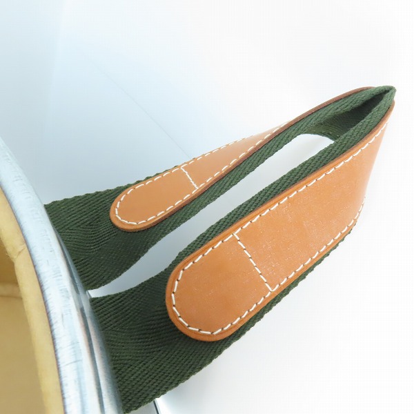 実際に弊社で買取させて頂いたHERMES/エルメス サドルボックス ドラム缶型小物入れ/馬具入れの画像 8枚目