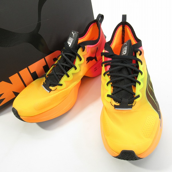 実際に弊社で買取させて頂いたPUMA/プーマ Fast-R Nitro Elite Fireglow 377598-01 26.5