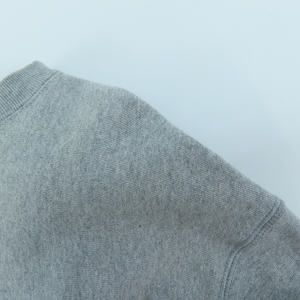 実際に弊社で買取させて頂いたA BATHING APE/アベイシングエイプ APE SHALL NEVER KILL APE スウェット グレー/Lの画像 6枚目