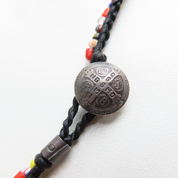 実際に弊社で買取させて頂いたAMP JAPAN/アンプジャパン ビーズ コンチョネックレスの画像 2枚目