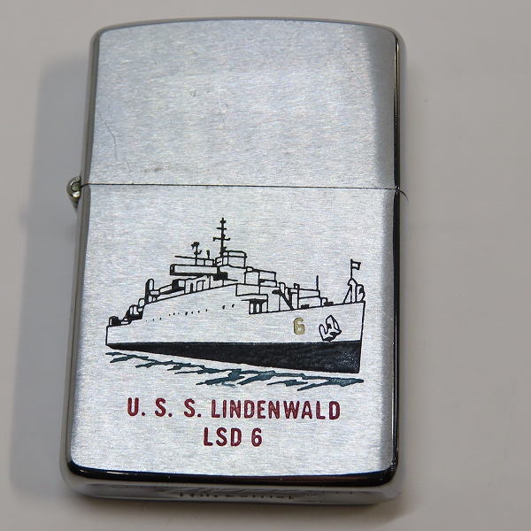 実際に弊社で買取させて頂いたZIPPO/ジッポー  USS LINDEN WALD/LSD6/1966年製