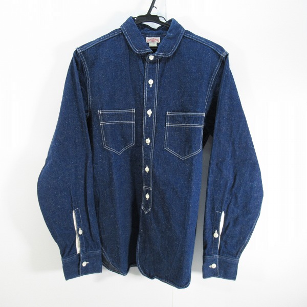 実際に弊社で買取させて頂いたThe REAL McCOY'S/リアルマッコイズ DOUBLE DIAMOND/ダブルダイヤモンド  デニム シャツ Lot417/16
