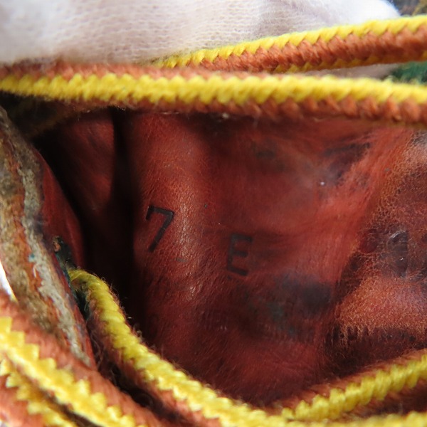 実際に弊社で買取させて頂いたRED WING/レッドウィング 半円犬タグ アイリュッシュセッターブーツ 875/7Eの画像 5枚目