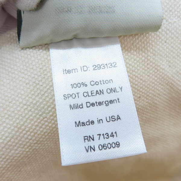 実際に弊社で買取させて頂いたL.L.Bean×BEAMS/エルエルビーン×ビームス DEEP BOTTOM BOAT & TOTE トートバッグ size:Lの画像 5枚目