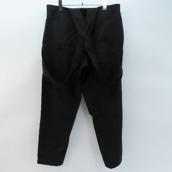 実際に弊社で買取させて頂いたBLACK COMME des GARCONS/ブラックコムデギャルソン サロペット パンツ 1S-P011/AD2016 XL の画像 1枚目